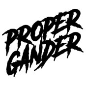 Proper Gander type logo